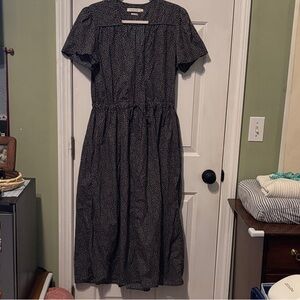 Christy Dawn Black Midi Dress